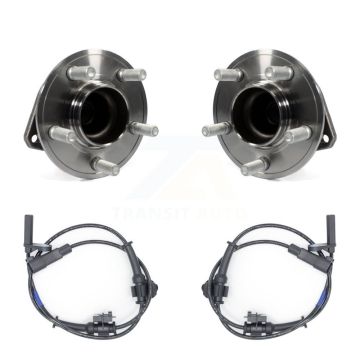 Front Wheel Hub Bearing Sensor Kit For 2019 Dodge Charger RWD with 5.7L 3.6L Harness K7S-101816