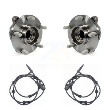 Front Wheel Hub Bearing And ABS Sensor Kit For 2006-2010 INFINITI M35 M45 with Harness K7S-101836