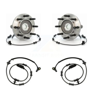 Front Wheel Hub Bearing And Extra ABS Sensor Kit For Dodge Ram 2500 3500 with Harness K7S-101839