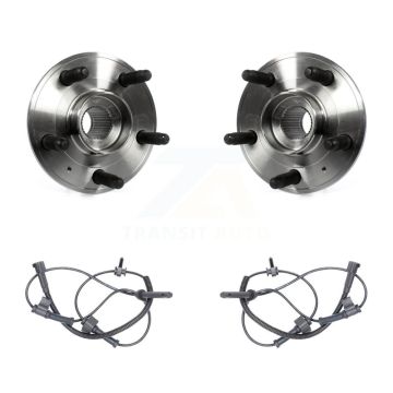 Front Wheel Hub Bearing And ABS Sensor Kit For Cadillac CTS with Harness K7S-101846