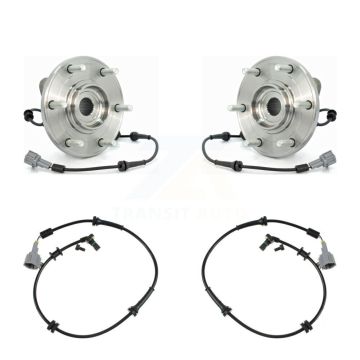 Front Wheel Hub Bearing And Extra ABS Sensor Kit For Nissan TITAN Armada INFINITI QX56 K7S-101852
