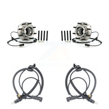 Front Wheel Hub Bearing And Extra ABS Sensor Kit For Ford F-250 Super Duty K7S-101864