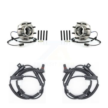 Front Wheel Hub Bearing And Extra ABS Sensor Kit For Ford F-250 Super Duty K7S-101865