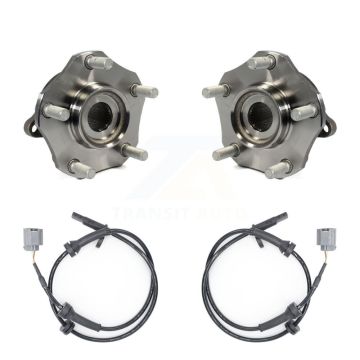 Front Wheel Hub Bearing And ABS Sensor Kit For Nissan Rogue 2.5L with 4-Wheel K7S-101889