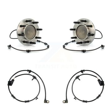 Front Wheel Hub Bearing And Extra ABS Sensor Kit For Dodge Ram 2500 3500 with Harness K7S-101898