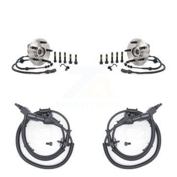 Front Wheel Hub Bearing & Extra ABS Sensor Kit For 2002 Ford Explorer Mercury Mountaineer K7S-101899