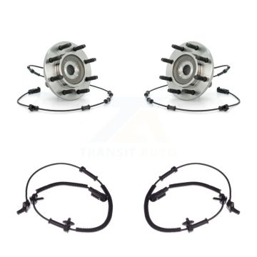 Front Wheel Hub Bearing & Extra Sensor Kit For 2007 Dodge Ram 1500 4WD With 8 Lug Wheels K7S-101906