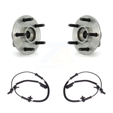 Front Wheel Hub Bearing And ABS Sensor Kit For 2007 Dodge Ram 1500 4WD with 2-Wheel K7S-101907
