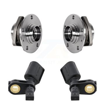 Front Wheel Hub Bearing & ABS Sensor Kit For Audi A3 Quattro With 80mm Pilot Diameter K7S-101915