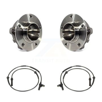 Front Wheel Hub Bearing And ABS Sensor Kit For BMW 740i 760Li 740Li 750Li 550i GT 535i K7S-101918