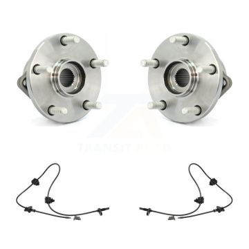 Front Wheel Hub Bearing ABS Sensor Kit For 2008-2014 Subaru Tribeca 3.6L with 4-Wheel K7S-101928