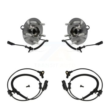 Front Wheel Hub Bearing Extra Sensor Kit For Ram 1500 4WD with 5.7L/3.7L/4.7L 4-Wheel ABS K7S-101948