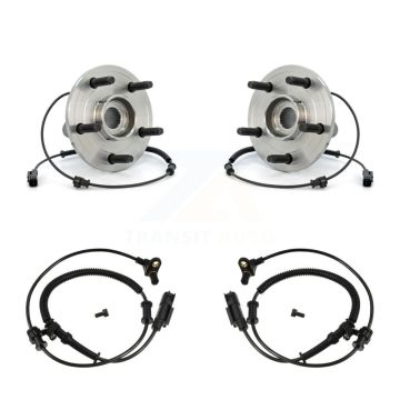 Front Wheel Hub Bearing And Extra ABS Sensor Kit For Ram 1500 Dodge with Harness K7S-101949