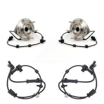 Front Wheel Hub Bearing & Extra Sensor Kit For Chevrolet GMC Trailblazer Envoy XL EXT SSR K7S-101950