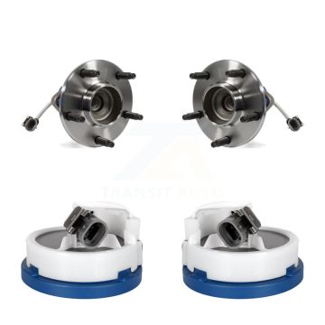 Front Wheel Hub Bearing And Extra ABS Sensor Kit For Chevrolet Corvette Cadillac XLR K7S-101963