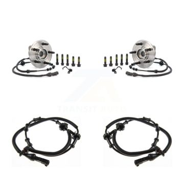 Front Wheel Hub Bearing & Extra ABS Sensor Kit For Ford Explorer Lincoln Aviator Mercury K7S-101969
