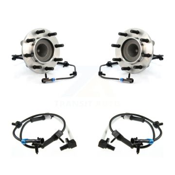 Front Wheel Hub Bearing & Extra ABS Sensor Kit For Chevrolet Express 3500 GMC Savana 4500 K7S-101986
