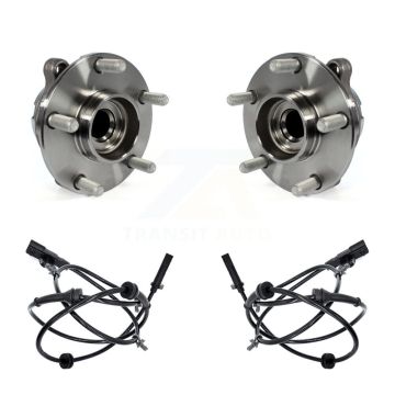 Front Wheel Hub Bearing And ABS Sensor Kit For INFINITI Q50 Q60 Nissan Z K7S-101998