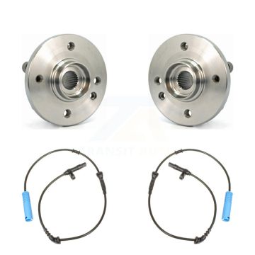 Front Wheel Hub Bearing ABS Sensor Kit For Mini Cooper 1.6L with 4-Wheel Harness K7S-102016