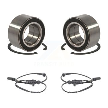 Front Wheel Bearing & ABS Sensor Kit For 2012 BMW 650i 4.4L with 4-Wheel Harness K7S-102025