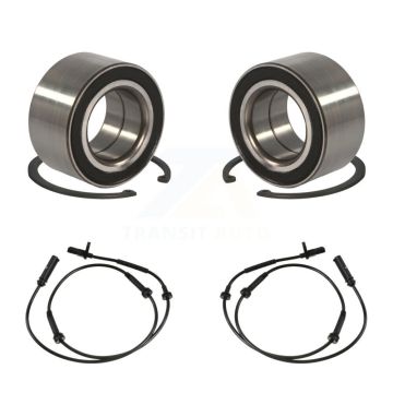 Front Wheel Bearing & Sensor Kit For 2010-2012 BMW X3 3.0L with 4-Wheel ABS Harness K7S-102026