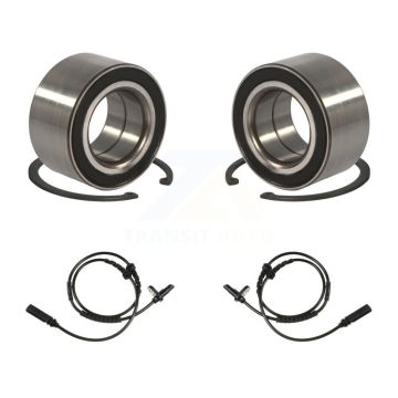 Front Wheel Bearing Sensor Kit For BMW 550i GT xDrive 4.4L with 4-Wheel ABS Harness K7S-102031