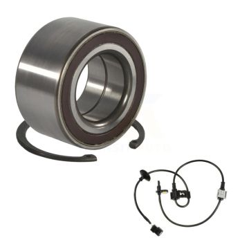Front Wheel Bearing Sensor Kit For 07-10 Honda Odyssey 3.5L with 4-Wheel ABS Harness K7S-102194