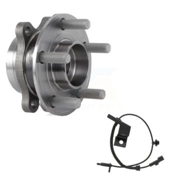 Front Wheel Hub Bearing And ABS Sensor Kit For 2018 Lincoln Continental with Harness K7S-102254