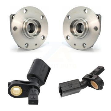 Front Wheel Hub Bearing And ABS Sensor Kit For Volkswagen Golf SportWagen Alltrack e-Golf K7S-102319