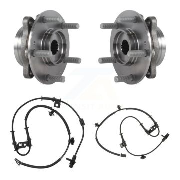 Front Wheel Hub Bearing ABS Sensor Kit For 2017 Hyundai Elantra GT 2.0L with 4-Wheel K7S-102332