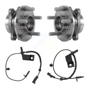 Front Wheel Hub Bearing And ABS Sensor Kit For Ford Edge Lincoln Nautilus MKX Continental K7S-102335