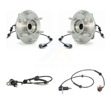 Front Wheel Hub Bearing Extra Sensor Kit For 2004 Nissan Pathfinder 3.5L with 4-Wheel ABS K7S-102374