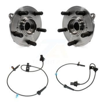 Front Wheel Hub Bearing & Sensor Kit For Honda Odyssey 3.5L with 4-Wheel ABS Harness K7S-102392