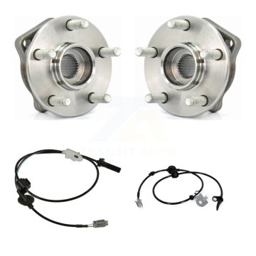 Front Wheel Hub Bearing & Sensor Kit For 2012 Subaru Impreza From 07 01 with Harness K7S-102393