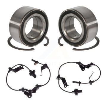 Front Wheel Bearing Sensor Kit For 09-14 Acura TL 3.5L 3.7L with 4-Wheel ABS Harness K7S-102421