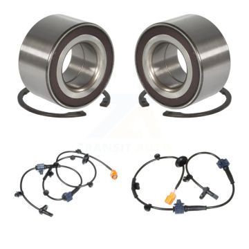 Front Wheel Bearing Sensor Kit For 2007-2008 Honda Fit 1.5L with 4-Wheel ABS Harness K7S-102465
