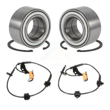 Front Wheel Bearing Sensor Kit For 04 Honda Element LX with 2.4L 4-Wheel ABS Harness K7S-102501