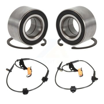 Front Wheel Bearing & Sensor Kit For Honda Element SC with 2.4L 4-Wheel ABS Harness K7S-102503