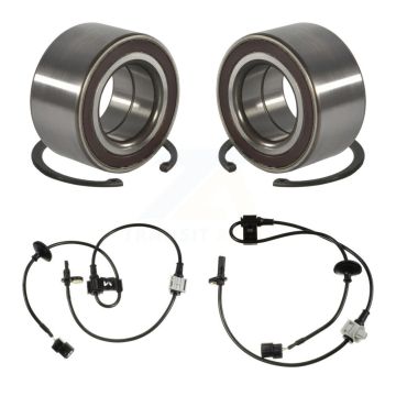 Front Wheel Bearing Sensor Kit For 07-10 Honda Odyssey 3.5L with 4-Wheel ABS Harness K7S-102526