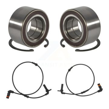 Front Wheel Bearing & Sensor Kit For 2015 Mercedes-Benz CLS550 To 02 05 with Harness K7S-102527