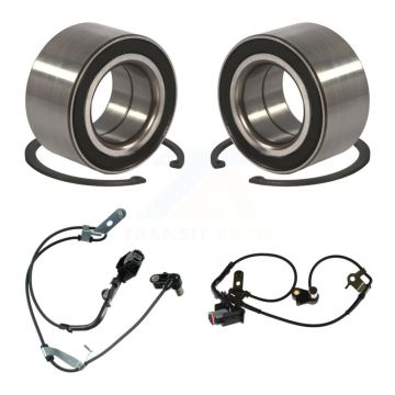 Front Wheel Bearing Sensor Kit For Mazda 6 Mazdaspeed with 2.3L 4-Wheel ABS Harness K7S-102543
