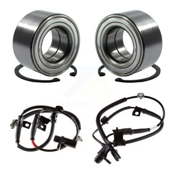 Front Wheel Bearing Sensor Kit For 07 Hyundai Elantra 2.0L with 4-Wheel ABS Harness K7S-102544