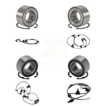 Front Rear Wheel Bearing Sensor Kit (8Pc) For Kia Sportage AWD with 2.4L/2.0L 4-Wheel ABS K7S-102781