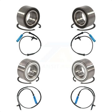 Front Rear Wheel Bearing ABS Sensor Kit For BMW 328i xDrive 328xi 335i 335xi 325xi 330xi K7S-102895