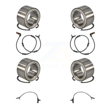Front Rear Wheel Bearing And ABS Sensor Kit For Mercedes-Benz R350 with Harness K7S-102899