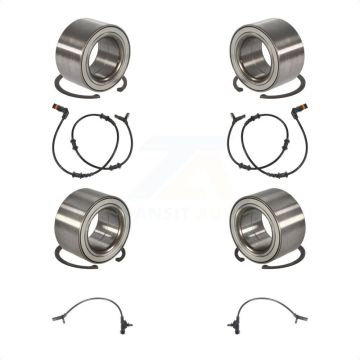 Front Rear Wheel Bearing And ABS Sensor Kit For 2007 Mercedes-Benz R63 AMG with Harness K7S-102900