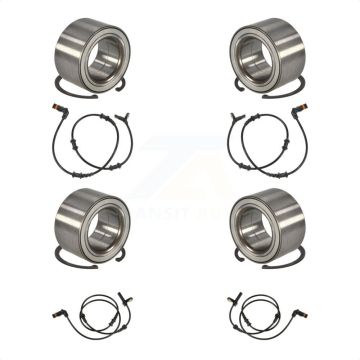 Front Rear Wheel Bearing And ABS Sensor Kit For 2011 Mercedes-Benz R350 with Harness K7S-102901