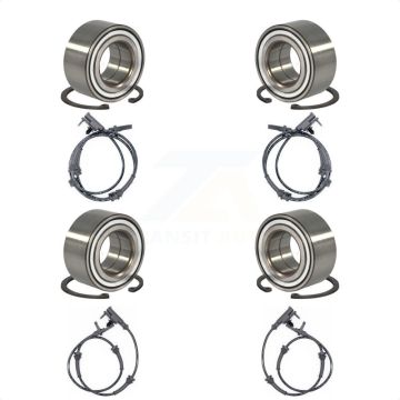 Front Rear Wheel Bearing And ABS Sensor Kit For Land Rover Range Sport with Harness K7S-102902