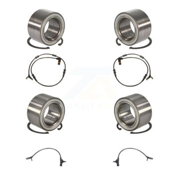 Front Rear Wheel Bearing & Sensor Kit For Mercedes-Benz GL350 GL320 GL450 GL550 ML63 AMG K7S-102905