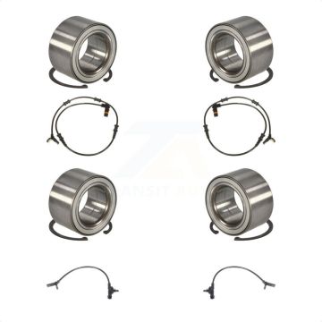 Front Rear Wheel Bearing And ABS Sensor Kit For Mercedes-Benz ML350 ML320 ML550 ML500 K7S-102906